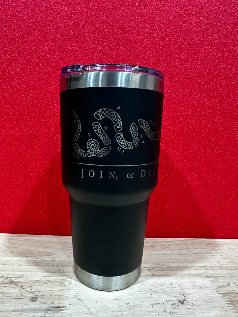 Join or Die Tumbler-30 oz.