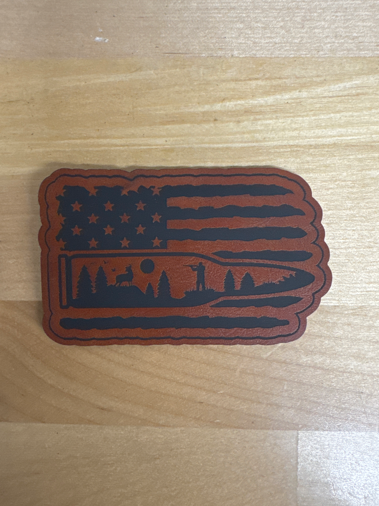 7 - Rifle Shell Flag Patch