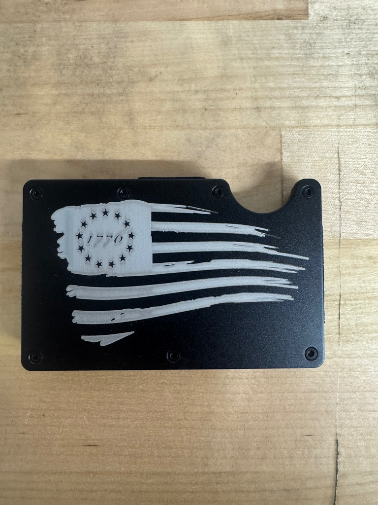Distressed Betsy Ross Wallet
