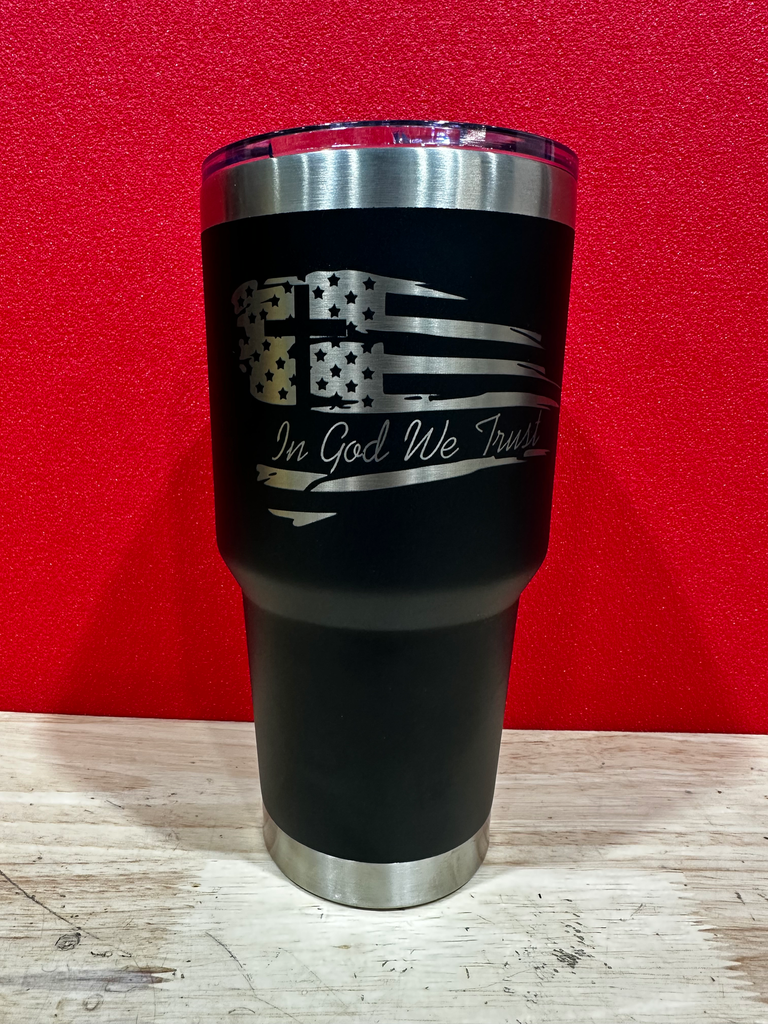 In God We Trust Tumbler-30 oz.