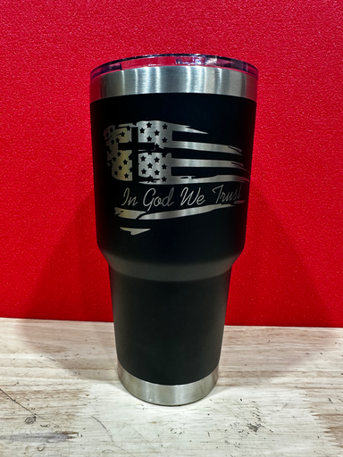 In God We Trust Tumbler-30 oz.